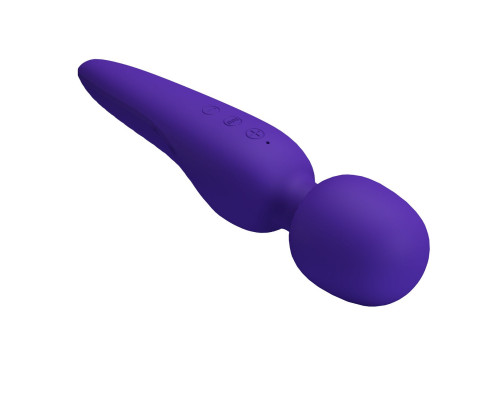 Заказать Фиолетовый wand-вибратор Meredith