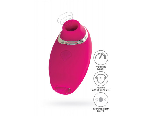 Ярко-розовый стимулятор эрогенных зон Nimka
