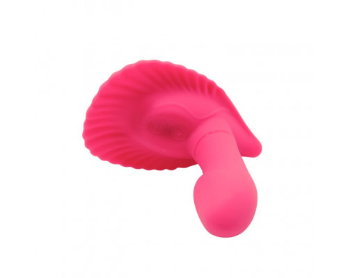 Заказать Клиторальный стимулятор с вагинальной пробкой Fancy Clamshell