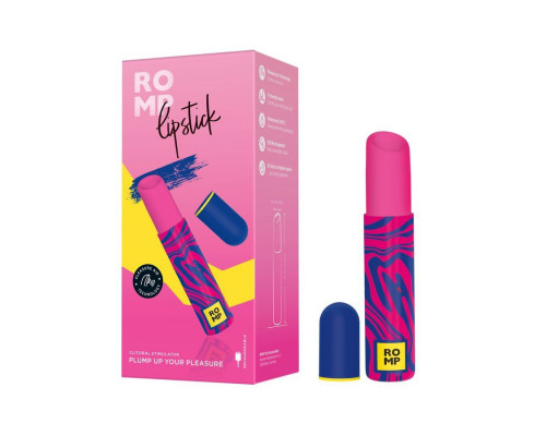 Заказать Яркий клиторальный вибратор Romp Lipstick