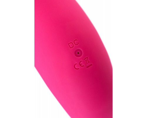 Ярко-розовый многофункциональный стимулятор клитора Blossy