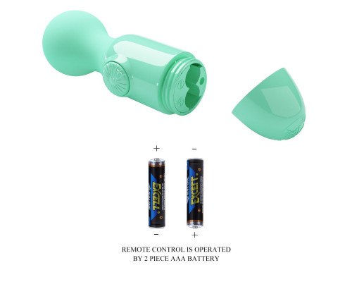 Заказать Мятный мини-вибратор с шаровидной головкой Mini Stick