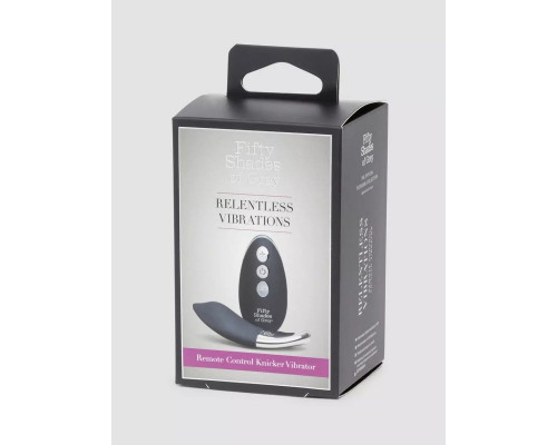 Заказать Клиторальный стимулятор с пультом ДУ Relentless Vibrations Remote Knicker Vibrator