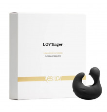 Вибростимулятор-уточка Lov Finger в комплекте с возбуждающим гелем