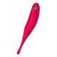 Заказать Красный вакуум-волновой стимулятор клитора Satisfyer Twirling Pro