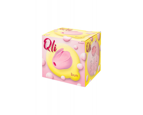 Заказать Розовый вакуум-волновой стимулятор клитора Qli