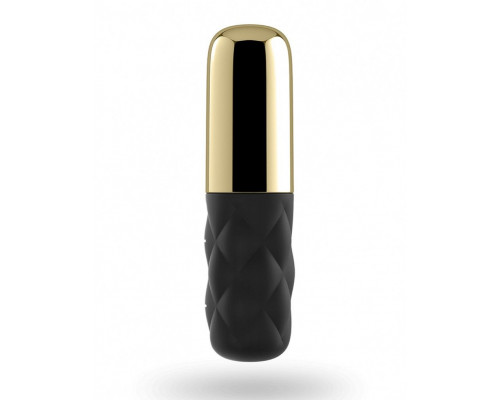 Заказать Чёрно-золотистая вибропуля Satisfyer Lovely Honey