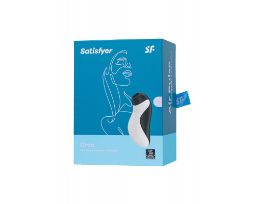 Заказать Вакуумный стимулятор клитора в форме косатки Satisfyer Orca