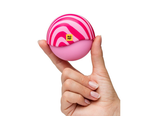 Розовый бесконтактный клиторальный стимулятор Romp Spin