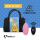 Заказать Розовый вибромассажер в трусики с пультом ДУ Panty Vibe Remote Controlled Vibrator