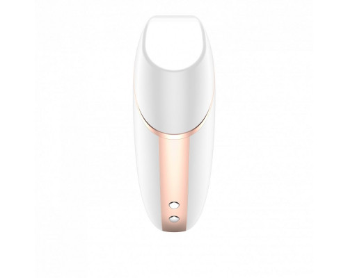 Заказать Белый вакуум-волновой вибростимулятор Satisfyer Love Triangle