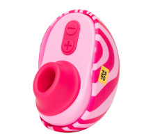 Розовый бесконтактный клиторальный стимулятор Romp Spin