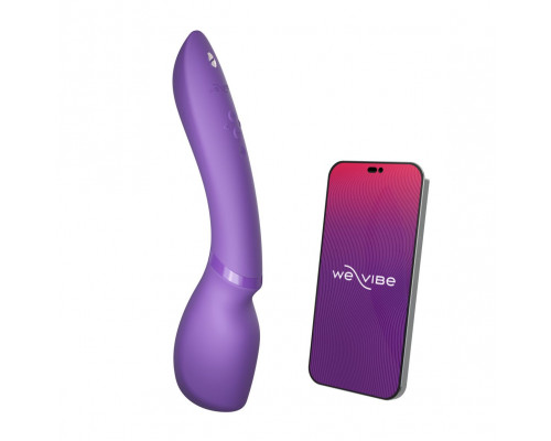 Заказать Фиолетовый жезловый вибратор We-Vibe Wand 2 - 27,3 см.