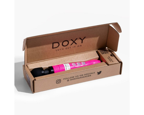 Заказать Розовый беспроводной wand-вибратор Doxy Die Cast 3R
