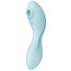 Заказать Голубой вакуум-волновой вибростимулятор Curvy Trinity 5+