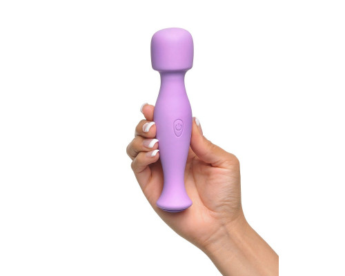 Сиреневый жезловый вибратор Body Massage-Her