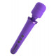 Заказать Фиолетовый вибромассажер Rechargeable Power Wand