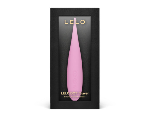 Розовый вибратор для клитора Lelo Dot Travel