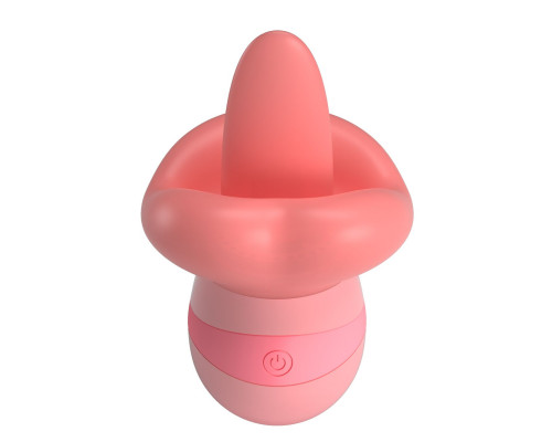 Розовый клиторальный стимулятор Kylee