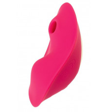 Розовый вкладыш в трусики с вакуум-волновой стимуляцией JOS Pimpit