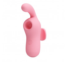 Розовый клиторальный стимулятор Magic Fairy