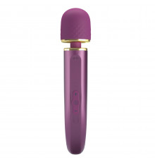Фиолетовый вибромассажер Power Wand - 24 см.