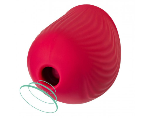 Заказать Красный вакуум-волновой стимулятор клитора Birdie