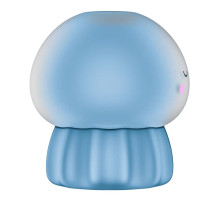 Голубой вакуумный стимулятор клитора в форме медузы Satisfyer Jelly-cious