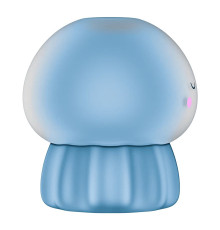 Голубой вакуумный стимулятор клитора в форме медузы Satisfyer Jelly-cious