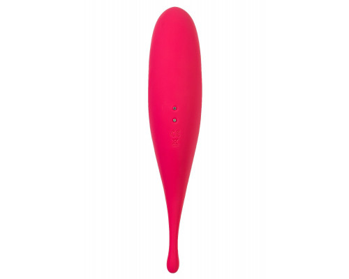 Заказать Красный вакуум-волновой стимулятор клитора Satisfyer Twirling Pro