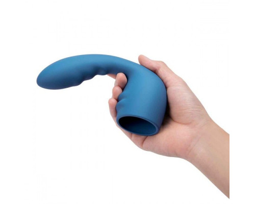 Заказать Синяя насадка Flexi для вибратора Le Wand Petite