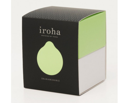 Заказать Зелёный вибромассажер для женщин IROHA MIDORI