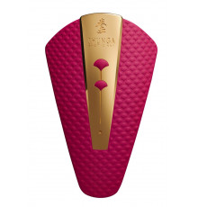 Малиновый клиторальный вибростимулятор OBI