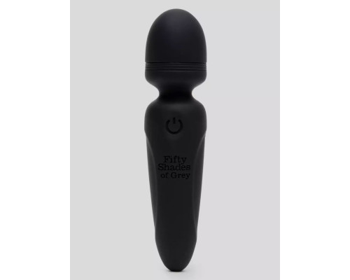 Заказать Черный мини-wand Sensation Rechargeable Mini Wand Vibrator - 10,1 см.