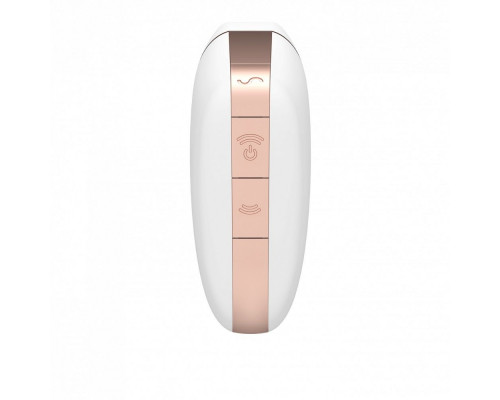 Заказать Белый вакуум-волновой вибростимулятор Satisfyer Love Triangle