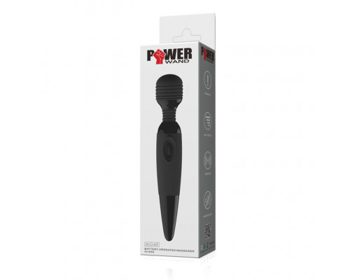 Заказать Черный вибромассажер с мощной вибрацией Power Wand