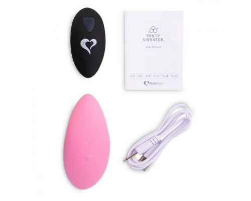 Заказать Розовый вибромассажер в трусики с пультом ДУ Panty Vibe Remote Controlled Vibrator