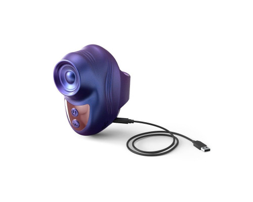 Заказать Синий клиторальный стимулятор на палец Kisscool