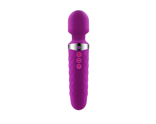 Фиолетовый wand-вибратор Be Wanded - 20 см.