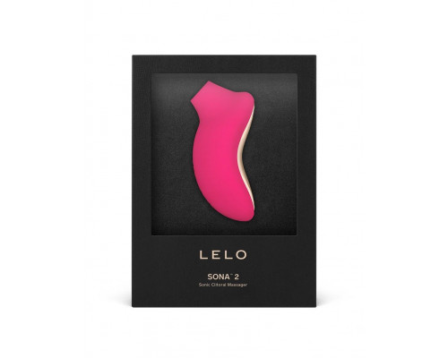 Заказать Розовый звуковой массажер клитора Lelo Sona 2