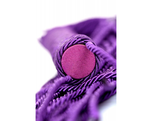 Сиреневый флоггер из веревки Theatre - 48,5 см.