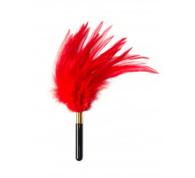 Красный перьевой тиклер Plume - 23 см.