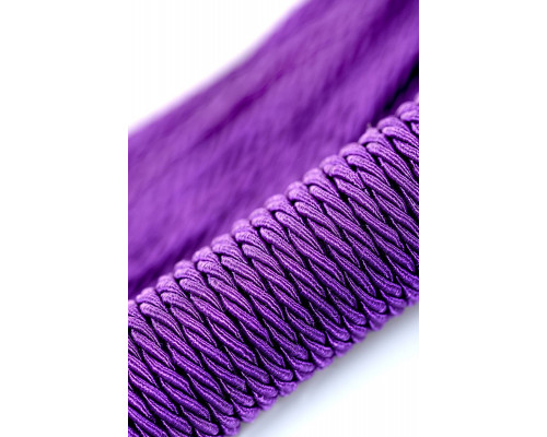 Сиреневый флоггер из веревки Theatre - 48,5 см.