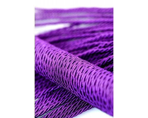 Сиреневый флоггер из веревки Theatre - 48,5 см.