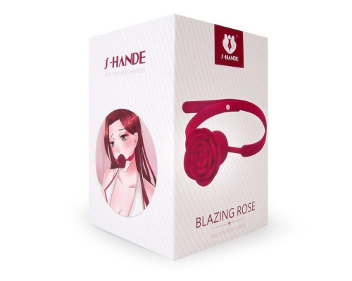 Заказать Розовый виброкляп Blazing Rose