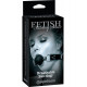 Заказать Черный кляп с дырочками Breathable Ball Gag