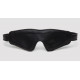 Заказать Черная плотная маска на глаза Bound to You Faux Leather Blindfold
