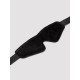 Заказать Черная плотная маска на глаза Bound to You Faux Leather Blindfold