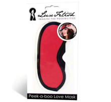 Красная маска на глаза Peek-a-Boo
