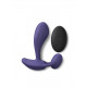 Заказать Темно-синий вибромассажер Witty P G Vibrator with Remote Control